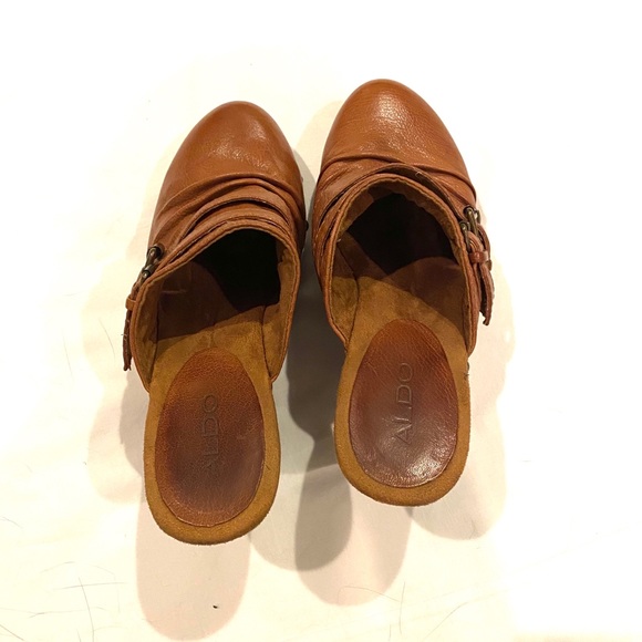 Aldo leather clogs - Picture 6 of 8